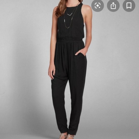 A&F Blake Open Back Jumpsuit - Picture 1 of 10